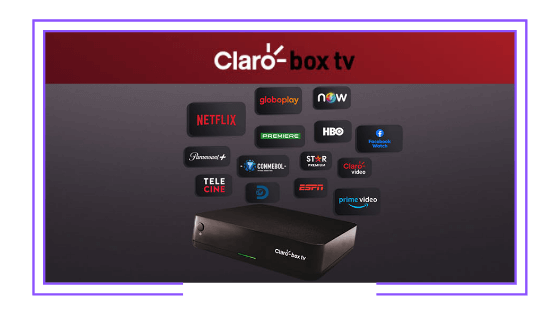 Shopping Center Tambiá - A Claro Box TV é um serviço de streaming