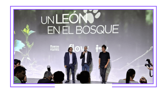 Argentina: Flow estrenó una nueva serie original, Un León en El Bosque, y reveló que el consumo de su catálogo VOD crece entre un 15% y un 20% anual