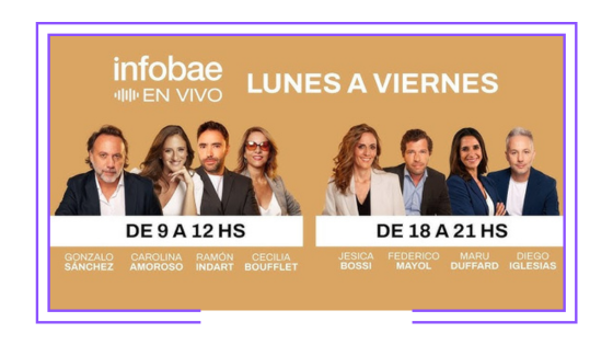 Argentina: El portal de noticias Infobae lanza programación en vivo por streaming