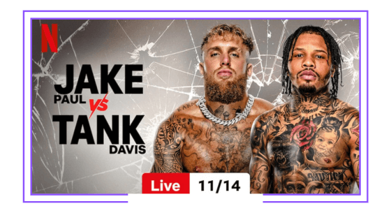 Global: Netflix nuevamente presentará box en vivo para todo el mundo con la pelea entre Jake Paul y Gervonta Davis